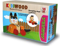 Jamara - Wooden Toys Kidiwood Walk-a-long cat-2
