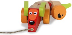 Jamara - Wooden Toys Kidiwood Sausage dog (Push and Pull)