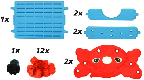 Jamara - Child seat group Sit and Swing 2in1 red-3