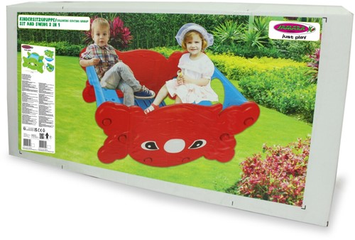 Jamara - Child seat group Sit and Swing 2in1 green-2