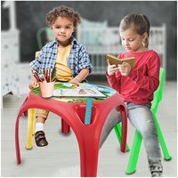Jamara - Children's table Fun with Numbers XL red-3