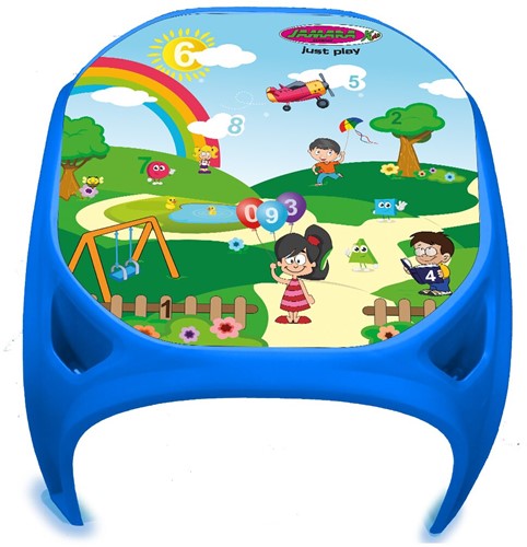 Jamara - Children's table Fun with Numbers XL blue-3