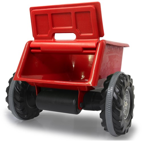 Jamara - Trailer Ride-on red for Tractor Power Drag/ Big Wheel