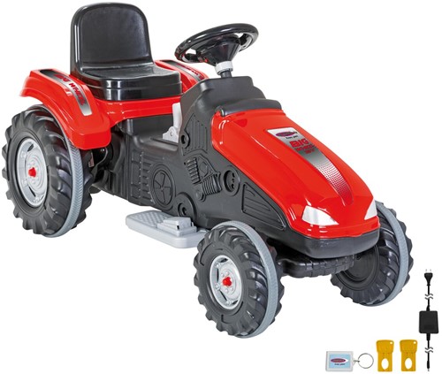 Jamara - Ride-on Tractor Big Wheel 12V red-3