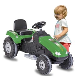 Jamara - Ride-on Tractor Big Wheel 12V green