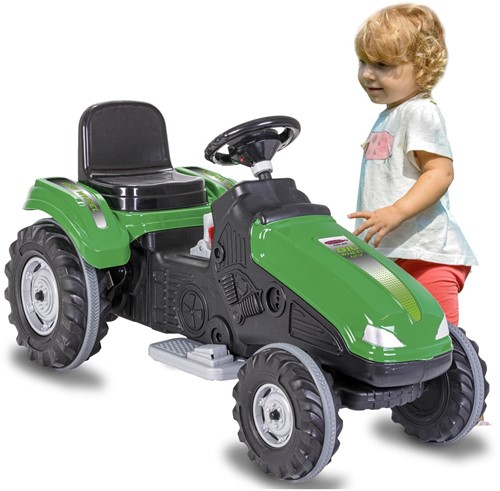 Jamara - Ride-on Tractor Big Wheel 12V green