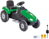 Jamara - Ride-on Tractor Big Wheel 12V green-3