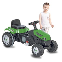 Jamara - Pedal tractor Strong Bull green