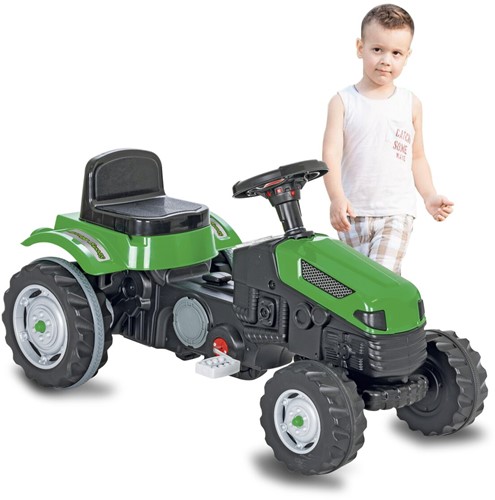 Jamara - Pedal tractor Strong Bull green