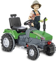 Jamara - Pedal tractor Power Drag green