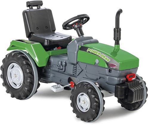 Jamara - Pedal tractor Power Drag green-3