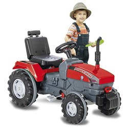 Jamara - Pedal tractor Power Drag red