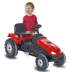 Jamara - Pedal tractor Big Wheel red