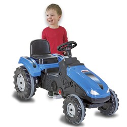 Jamara - Pedal tractor Big Wheel blue