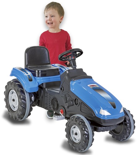 Jamara - Pedal tractor Big Wheel blue