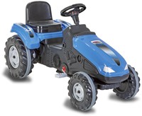 Jamara - Pedal tractor Big Wheel blue-3