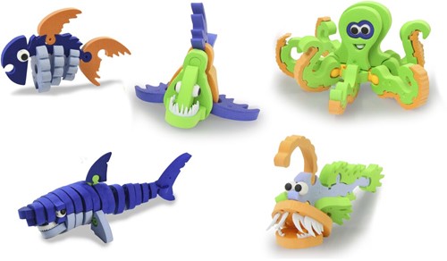 Jamara - 3D Soft stacking puzzle Sea World