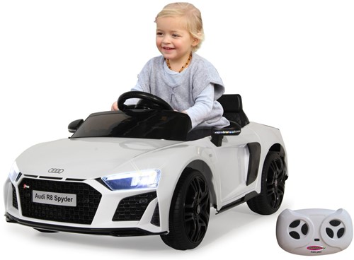 Jamara - Ride-on Audi R8 Spyder V10 performance quattro white