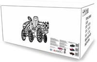 Jamara - Ride-on Traktor Super Load with trailer pink 12V-2
