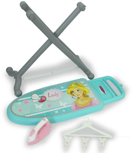 Jamara - Little Laundry ironing set Princess 6pcs turquoise-3