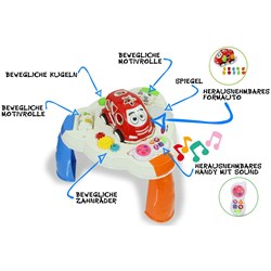 Jamara - Play table with shaped car and cell phone
