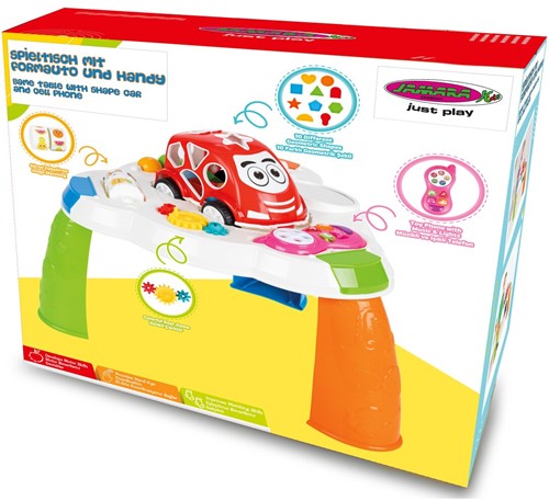 Jamara - Play table with shaped car and cell phone-2