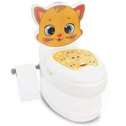Jamara - My small Toilet Cat with flush sound and Toilet paper holder