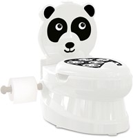 Jamara - My little toilet panda with flushing sound and toilet paper holder