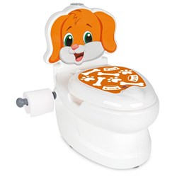 Jamara - My little toilet dog with flushing sound and toilet paper holder