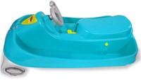 Jamara - Snow Play Bob Ralley 100cm blue with steering wheel and break-2