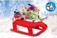 Jamara - Snow Play Sledge Snow-Star 90cm red-3
