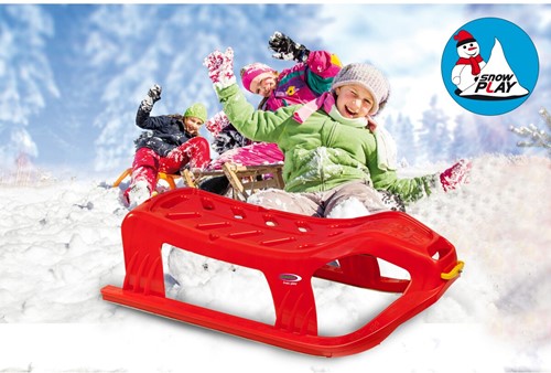 Jamara - Snow Play Sledge Snow-Star 90cm red-3