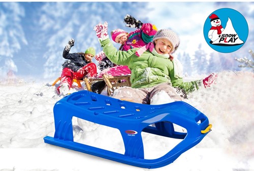 Jamara - Snow Play Sledge Snow-Star 90cm blue-3
