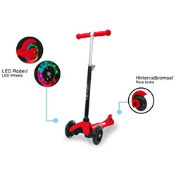 Jamara - KickLight Scooter red
