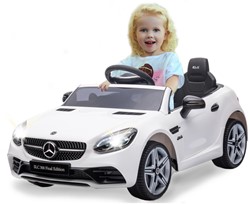 Jamara - Ride-on Mercedes-Benz SLC white 12V