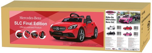 Jamara - Ride-on Mercedes-Benz SLC white 12V-2