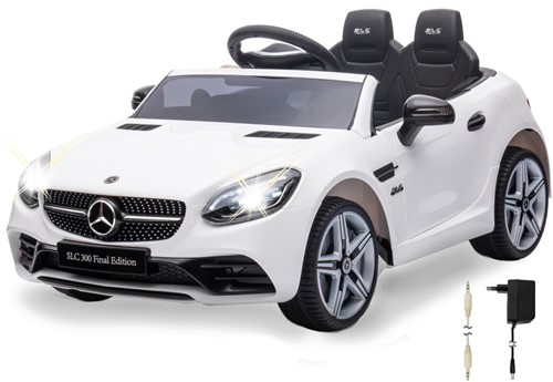 Jamara - Ride-on Mercedes-Benz SLC white 12V-3