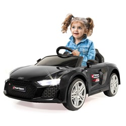 Jamara - Ride-on Audi R8 Spyder 18V black Einhell Power X-Change incl. Starter Set