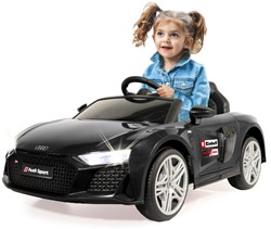 Jamara - Ride-on Audi R8 Spyder 18V black Einhell Power X-Change incl. Starter Set