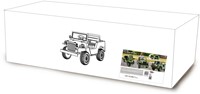 Jamara - Ride-on Jeep Willys MB Army green 12V-2