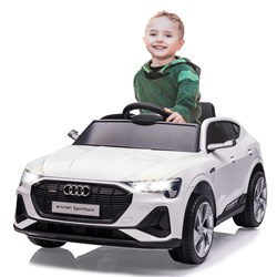 Jamara - Ride-on Audi e-tron Sportback white 12V 2,4GHz