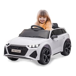 Jamara - Ride-on Audi RS 6 white 12V 2,4GHz