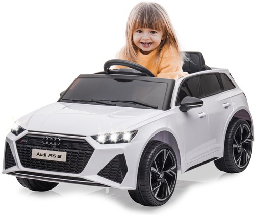 Jamara - Ride-on Audi RS 6 white 12V 2,4GHz