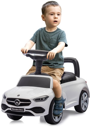 Jamara - Push-Car Mercedes-Benz C-Class white-3