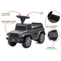 Jamara - Push-Car Jeep® Gladiator grey