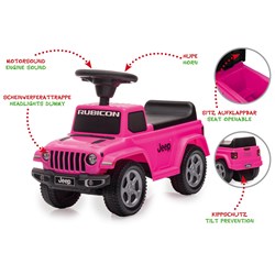Jamara - Push-Car Jeep® Gladiator pink