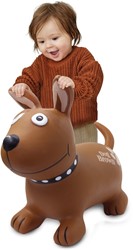 Jamara - Bouncing Animal Dog Brown with pump