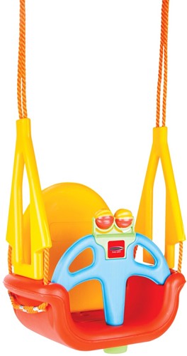 Jamara - Children Swing Grow with me 3in1 red