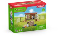 Schleich Farm World Konijnenhok-3