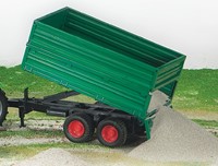 Bruder Dubbelassige kiepwagen met afneembare top-3